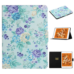 Flower Pattern Horizontal Flip Leather Case with Card Slots & Holder, For iPad Pro 11 2020, For iPad Mini 2019, For iPad Mini 4 & 3 & 2 & 1