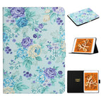 For iPad Mini 4 & 3 & 2 & 1 / Purple Flower