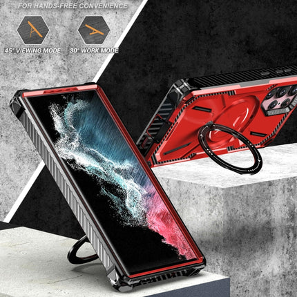 Armor Series Holder Phone Case with Back Clip, For Samsung Galaxy S23 Ultra 5G, For Samsung Galaxy S23 5G, For Samsung Galaxy S22 Ultra 5G, For Samsung Galaxy S22 5G, For Samsung Galaxy S22+ 5G