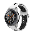 For Samsung Galaxy Watch 46mm / Gear S3 / White Black