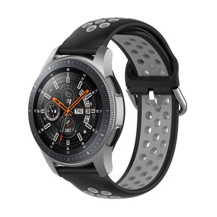 Universal Sports Two-tone Silicone Replacement Wrist Strap, For Huawei Watch GT2 / Honor Magic Watch 2 46mm