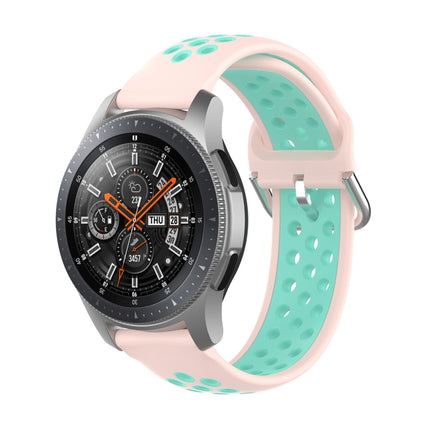 Universal Sports Two-tone Silicone Replacement Wrist Strap, For Huawei Watch GT2 / Honor Magic Watch 2 46mm