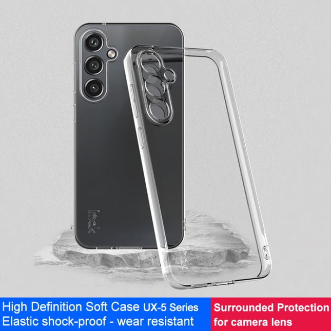 IMAK UX-5 Series Transparent Shockproof TPU Phone Case, For Samsung Galaxy S23 FE 5G, For Samsung Galaxy A24 4G