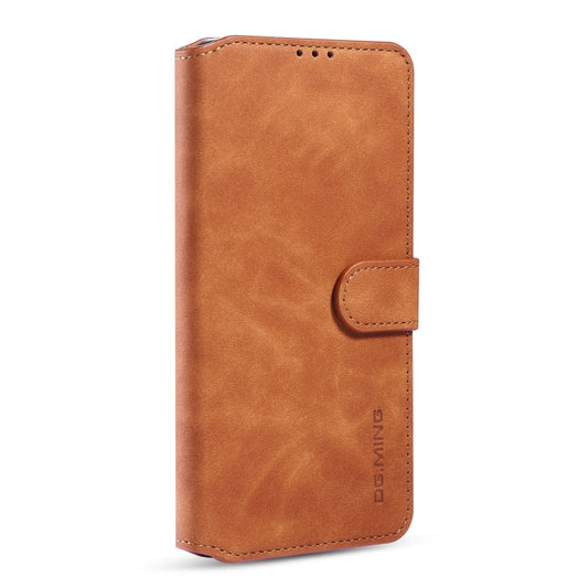 DG.MING Retro Oil Side Horizontal Flip Case with Holder & Card Slots & Wallet, For OnePlus 8 Pro, For Samsung Galaxy A21s, For Samsung Galaxy A31, For Samsung Galaxy A41 (EU Version), For Samsung Galaxy A51 5G, For Huawei Y8p