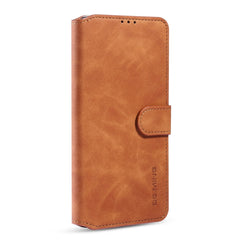 DG.MING Retro Oil Side Horizontal Flip Case with Holder & Card Slots & Wallet, For OnePlus 8 Pro, For Samsung Galaxy A21s, For Samsung Galaxy A31, For Samsung Galaxy A41 (EU Version), For Samsung Galaxy A51 5G, For Huawei Y8p