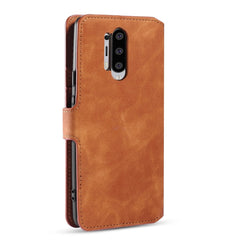 DG.MING Retro Oil Side Horizontal Flip Case with Holder & Card Slots & Wallet, For OnePlus 8 Pro, For Samsung Galaxy A21s, For Samsung Galaxy A31, For Samsung Galaxy A41 (EU Version), For Samsung Galaxy A51 5G, For Huawei Y8p