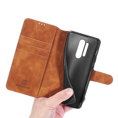 DG.MING Retro Oil Side Horizontal Flip Case with Holder & Card Slots & Wallet, For OnePlus 8 Pro, For Samsung Galaxy A21s, For Samsung Galaxy A31, For Samsung Galaxy A41 (EU Version), For Samsung Galaxy A51 5G, For Huawei Y8p