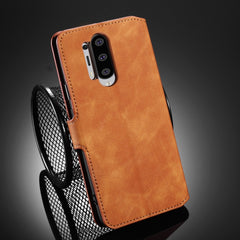 DG.MING Retro Oil Side Horizontal Flip Case with Holder & Card Slots & Wallet, For OnePlus 8 Pro, For Samsung Galaxy A21s, For Samsung Galaxy A31, For Samsung Galaxy A41 (EU Version), For Samsung Galaxy A51 5G, For Huawei Y8p