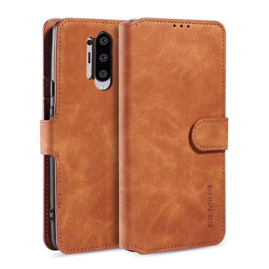 DG.MING Retro Oil Side Horizontal Flip Case with Holder & Card Slots & Wallet, For OnePlus 8 Pro, For Samsung Galaxy A21s, For Samsung Galaxy A31, For Samsung Galaxy A41 (EU Version), For Samsung Galaxy A51 5G, For Huawei Y8p