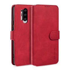 DG.MING Retro Oil Side Horizontal Flip Case with Holder & Card Slots & Wallet, For OnePlus 8 Pro, For Samsung Galaxy A21s, For Samsung Galaxy A31, For Samsung Galaxy A41 (EU Version), For Samsung Galaxy A51 5G, For Huawei Y8p