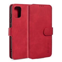 DG.MING Retro Oil Side Horizontal Flip Case with Holder & Card Slots & Wallet, For OnePlus 8 Pro, For Samsung Galaxy A21s, For Samsung Galaxy A31, For Samsung Galaxy A41 (EU Version), For Samsung Galaxy A51 5G, For Huawei Y8p
