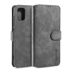 DG.MING Retro Oil Side Horizontal Flip Case with Holder & Card Slots & Wallet, For OnePlus 8 Pro, For Samsung Galaxy A21s, For Samsung Galaxy A31, For Samsung Galaxy A41 (EU Version), For Samsung Galaxy A51 5G, For Huawei Y8p
