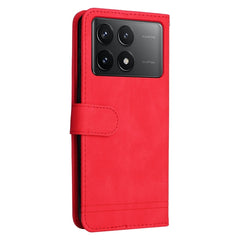 Skin Feel Life Tree Metal Button Leather Phone Case