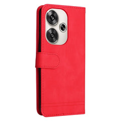 Skin Feel Life Tree Metal Button Leather Phone Case