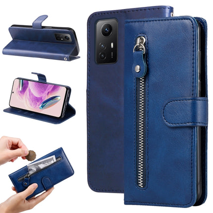 Calf Texture Zipper Leather Phone Case, For Xiaomi 13T / Redmi K60 Ultra, For Xiaomi Redmi Poco F5, For Xiaomi Redmi K60 / K60 Pro, For Xiaomi Redmi Note 12S 4G