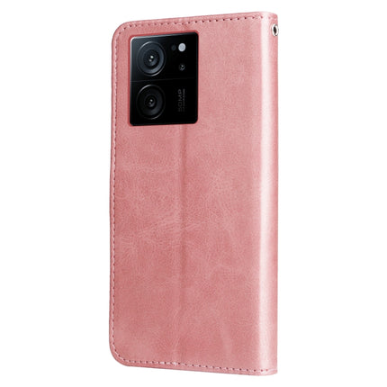 Calf Texture Zipper Leather Phone Case, For Xiaomi 13T / Redmi K60 Ultra, For Xiaomi Redmi Poco F5, For Xiaomi Redmi K60 / K60 Pro, For Xiaomi Redmi Note 12S 4G