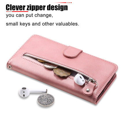 Calf Texture Zipper Leather Phone Case, For Xiaomi 13T / Redmi K60 Ultra, For Xiaomi Redmi Poco F5, For Xiaomi Redmi K60 / K60 Pro, For Xiaomi Redmi Note 12S 4G