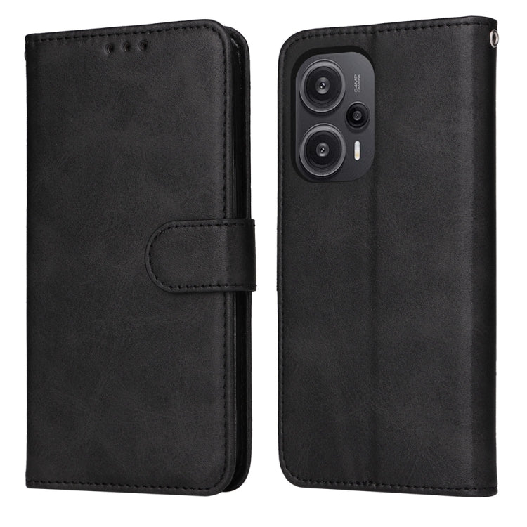 Classic Calf Texture Flip Leather Phone Case