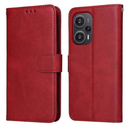 Classic Calf Texture Flip Leather Phone Case, For Xiaomi 13T / Redmi K60 Ultra, For Xiaomi Redmi K70 / K70 Pro, For Xiaomi Redmi Poco F5, For Xiaomi Redmi K60 / K60 Pro