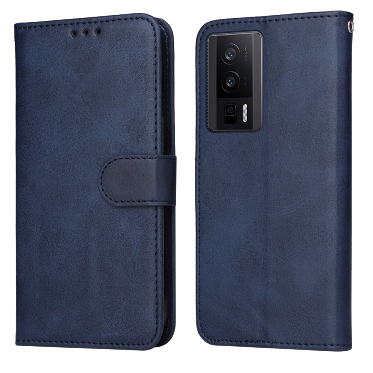 Classic Calf Texture Flip Leather Phone Case