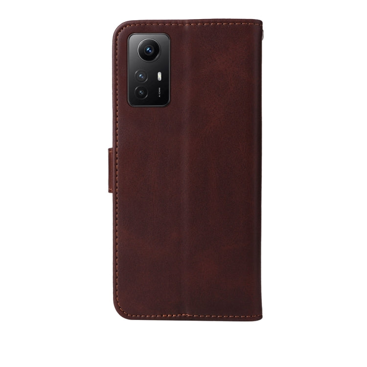Classic Calf Texture Flip Leather Phone Case