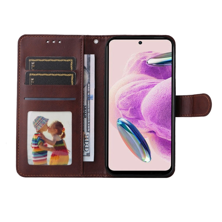 Classic Calf Texture Flip Leather Phone Case