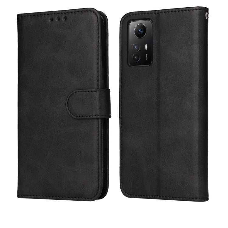Classic Calf Texture Flip Leather Phone Case