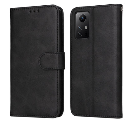 Classic Calf Texture Flip Leather Phone Case, For Xiaomi Redmi Note 12S 4G