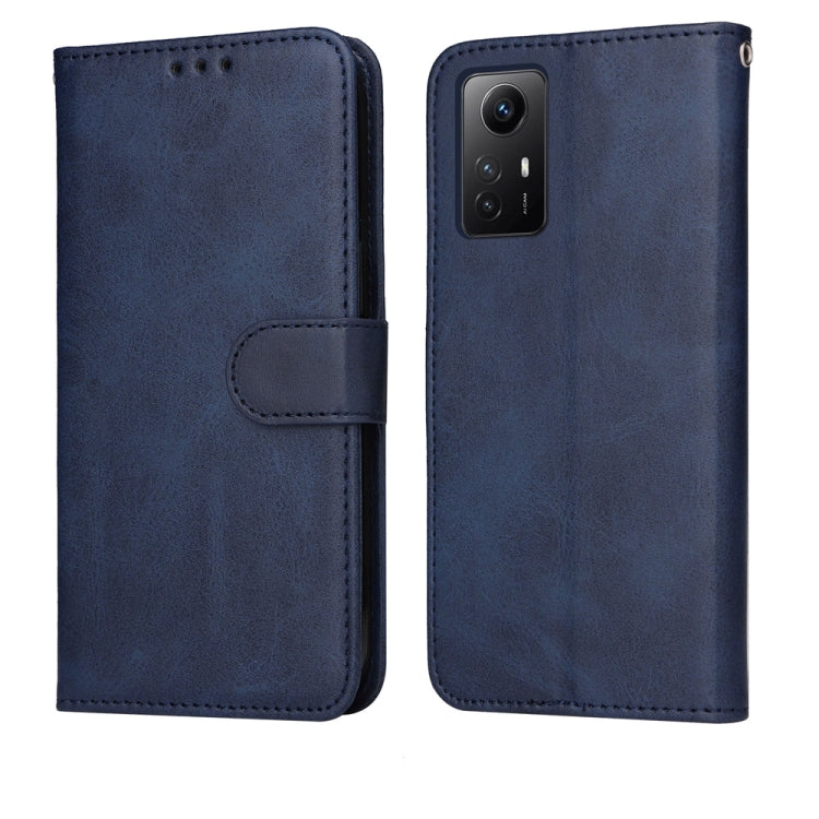 Classic Calf Texture Flip Leather Phone Case
