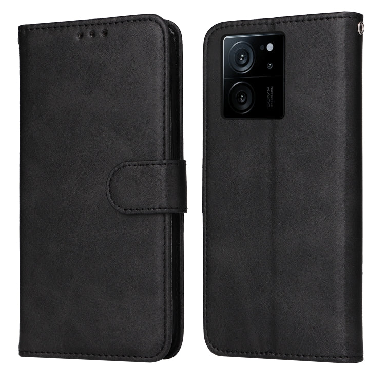 Classic Calf Texture Flip Leather Phone Case