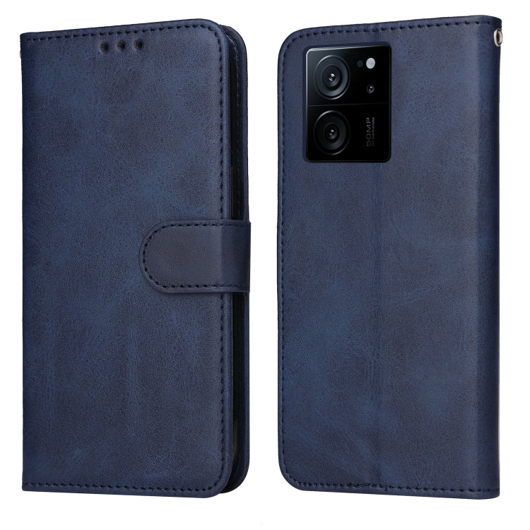 Classic Calf Texture Flip Leather Phone Case
