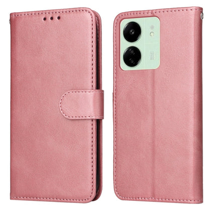 Classic Calf Texture Flip Leather Phone Case, For Xiaomi Redmi Note13 5G Global, For Xiaomi Redmi 13C 4G, For Xiaomi Redmi Note13 Pro+ 5G Global, For Xiaomi Redmi Note13 Pro 5G Global