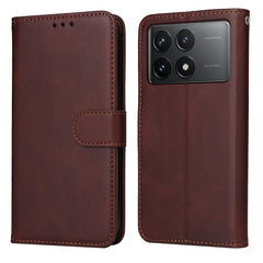Classic Calf Texture Flip Leather Phone Case
