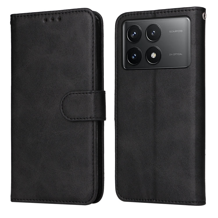 Classic Calf Texture Flip Leather Phone Case
