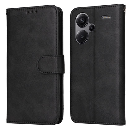 Classic Calf Texture Flip Leather Phone Case, For Xiaomi Redmi Note13 5G Global, For Xiaomi Redmi 13C 4G, For Xiaomi Redmi Note13 Pro+ 5G Global, For Xiaomi Redmi Note13 Pro 5G Global