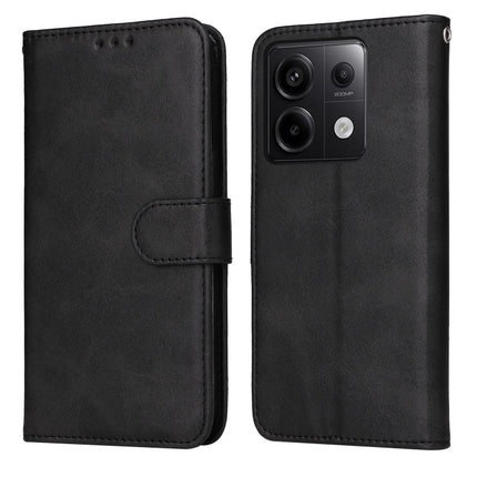 Classic Calf Texture Flip Leather Phone Case, For Xiaomi Redmi Note13 5G Global, For Xiaomi Redmi 13C 4G, For Xiaomi Redmi Note13 Pro+ 5G Global, For Xiaomi Redmi Note13 Pro 5G Global