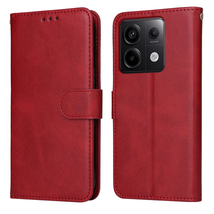 Classic Calf Texture Flip Leather Phone Case, For Xiaomi Redmi Note13 5G Global, For Xiaomi Redmi 13C 4G, For Xiaomi Redmi Note13 Pro+ 5G Global, For Xiaomi Redmi Note13 Pro 5G Global