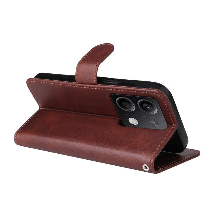 Classic Calf Texture Flip Leather Phone Case