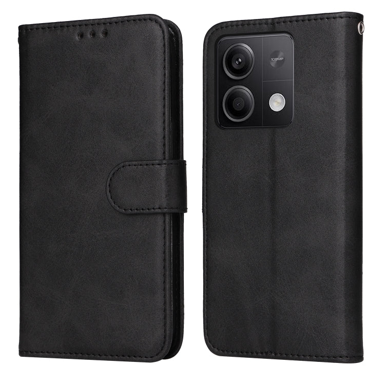 Classic Calf Texture Flip Leather Phone Case