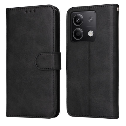Classic Calf Texture Flip Leather Phone Case, For Xiaomi Redmi Note13 5G Global, For Xiaomi Redmi 13C 4G, For Xiaomi Redmi Note13 Pro+ 5G Global, For Xiaomi Redmi Note13 Pro 5G Global