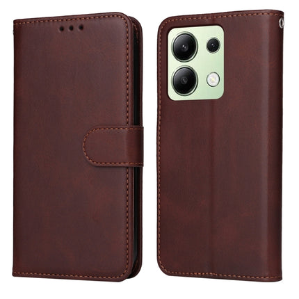 Classic Calf Texture Flip Leather Phone Case, For Xiaomi Poco F6, For Xiaomi Redmi A3, For Xiaomi Redmi Note13 Pro 4G Global/Poco M6 Pro 4G, For Xiaomi Redmi Note13 4G