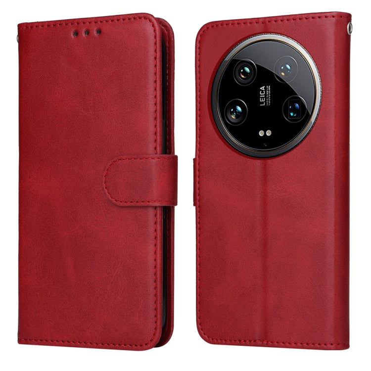 Classic Calf Texture Flip Leather Phone Case