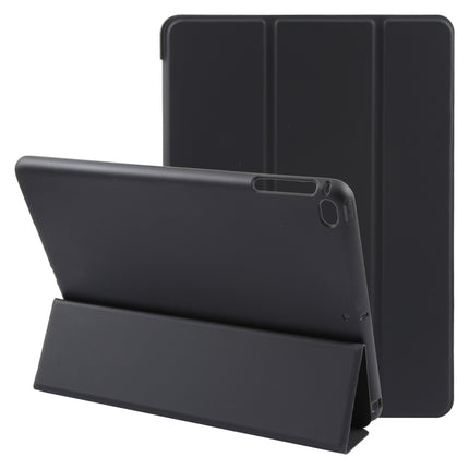 GEBEI 3-fach klappbare Halterung, stoßfeste Flip-Leder-Tablet-Hülle, für iPad 9.7 2018 &amp; 2017 / Air / Air2