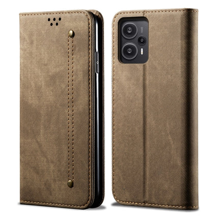 Denim Texture Casual Style Flip Leather Phone Case, For Xiaomi Redmi Note 12 Turbo / Poco F5