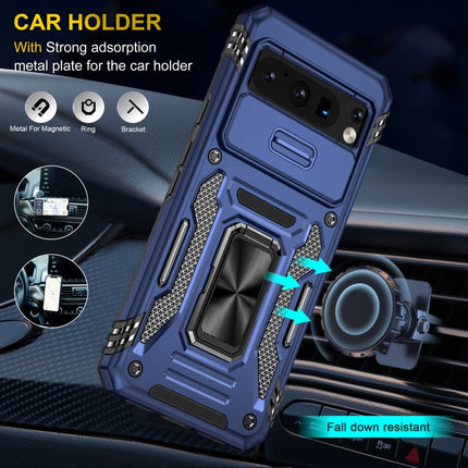 Armor PC + TPU Camera Shield Phone Case, For Google Pixel 8 Pro, For Google Pixel 8