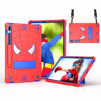 For Samsung Galaxy Tab S7 FE / S7+ / S8+ / Red + Blue