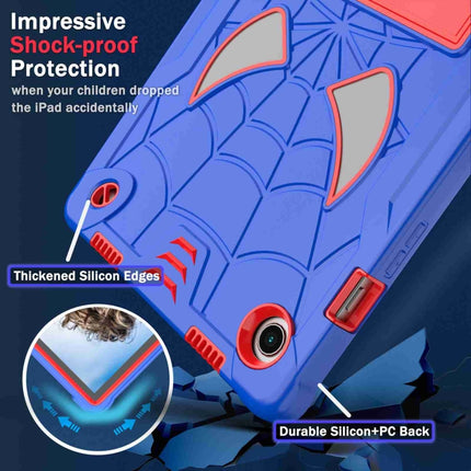 Spider Texture Silicone Hybrid PC Tablet Case with Shoulder Strap