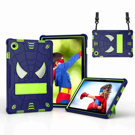 Spider Texture Silicone Hybrid PC Tablet Case with Shoulder Strap