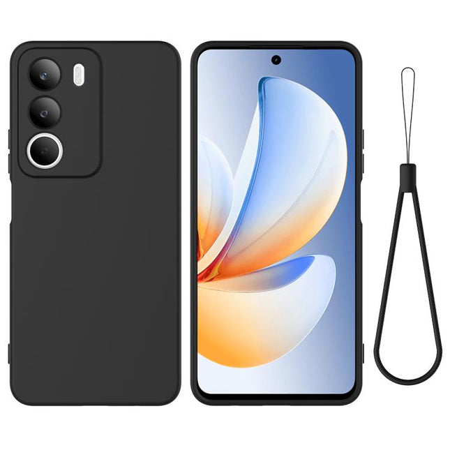 Solid Color Liquid Silicone Dropproof Full Coverage Phone Case, For Realme C71 4G, For Realme C75 5G / C73 5G, For Realme GT 7 / GT 7T 5G, For Realme 14 / 14T 5G, For Realm V70 / V70s 5G, For Realme P3 Ultra 5G