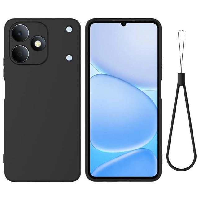 Solid Color Liquid Silicone Dropproof Full Coverage Phone Case, For Realme Note 80 4G, For Realme P4 Lite 4G, For Realme 16 5G, For Realme 16 Pro+ 5G, For Realme 16 Pro 5G, For Realme C85 Pro 4G